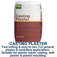 Casting Plaster Bagged Products
