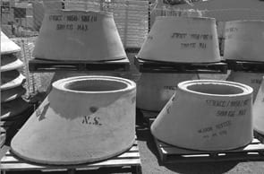 Concrete Sewage Cones, Manhole Lids/Surrounds Concrete Sewage Cones, Manhole Lids/Surrounds